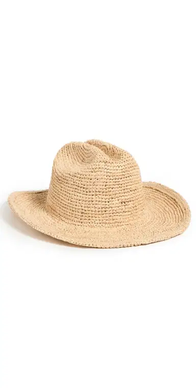 Lack of color Raffia Cowboy Hat Natural M | Thumbnail 1 Lack of color Raffia Cowboy Hat Natural M | Thumbnail 1