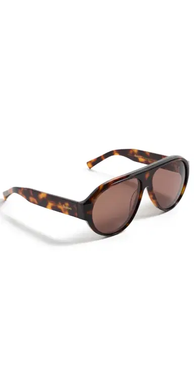 Illesteva Telluride Sunglasses Havana W/ Brown Lenses One Size | Thumbnail 1 Illesteva Telluride Sunglasses Havana W/ Brown Lenses One Size | Thumbnail 1