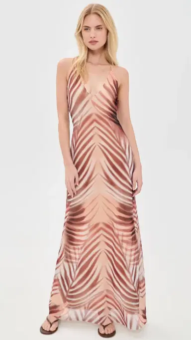 AFRM Romy Dress Kissing Palms | Thumbnail 2 AFRM Romy Dress Kissing Palms | Thumbnail 2