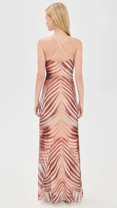 AFRM Romy Dress Kissing Palms | Thumbnail 3 AFRM Romy Dress Kissing Palms | Thumbnail 3