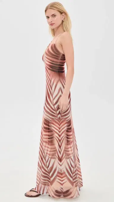 AFRM Romy Dress Kissing Palms | Thumbnail 4 AFRM Romy Dress Kissing Palms | Thumbnail 4
