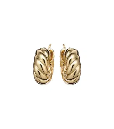 David Yurman 18kt gold hoop earrings | Thumbnail 1