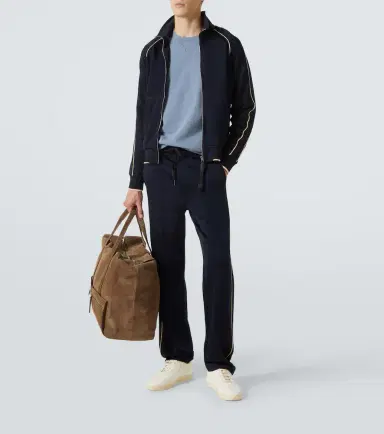 Sunspel Cotton loopback sweatshirt | Thumbnail 2