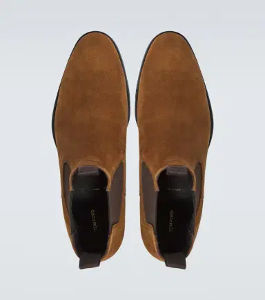 Tom Ford Suede Chelsea boots | Thumbnail 3 Tom Ford Suede Chelsea boots | Thumbnail 3