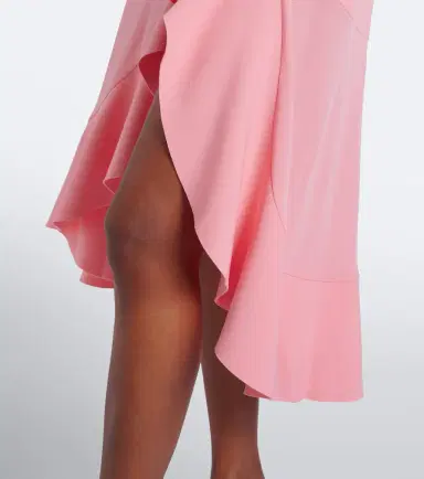 Stella McCartney Frill trim midi dress | Thumbnail 5 Stella McCartney Frill trim midi dress | Thumbnail 5