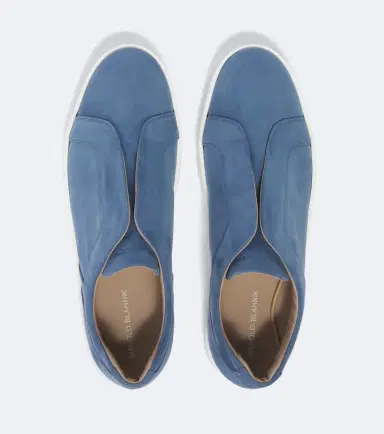 Manolo Blahnik Agilio leather sneakers | Thumbnail 3