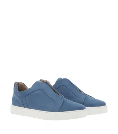 Manolo Blahnik Agilio leather sneakers | Thumbnail 1