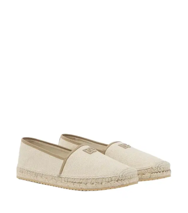 Emboroidered canvas espadrilles