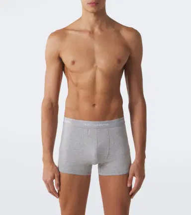 Dolce & Gabbana Set of 3 cotton-blend jersey briefs | Thumbnail 4