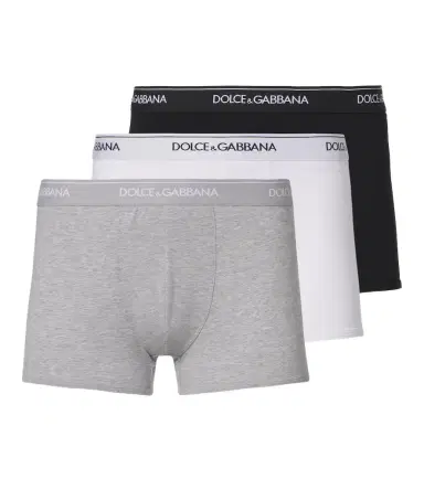 Dolce & Gabbana Set of 3 cotton-blend jersey briefs | Thumbnail 1