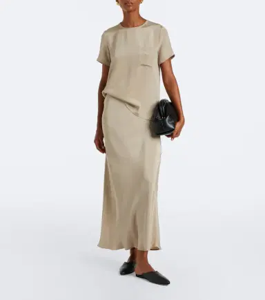 Max Mara Logo silk top | Thumbnail 2 Max Mara Logo silk top | Thumbnail 2