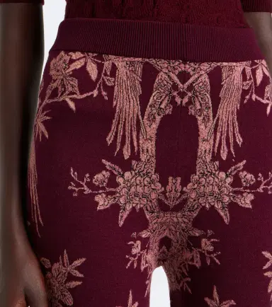Etro Wool-blend jacquard flared pants | Thumbnail 5 Etro Wool-blend jacquard flared pants | Thumbnail 5