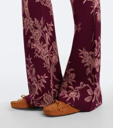 Etro Wool-blend jacquard flared pants | Thumbnail 6 Etro Wool-blend jacquard flared pants | Thumbnail 6