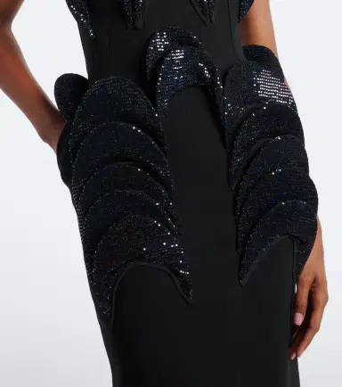 Maticevski Glint sequined cocktail dress | Thumbnail 4