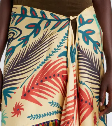 Etro Fringed printed asymmetric silk midi skirt | Thumbnail 5 Etro Fringed printed asymmetric silk midi skirt | Thumbnail 5