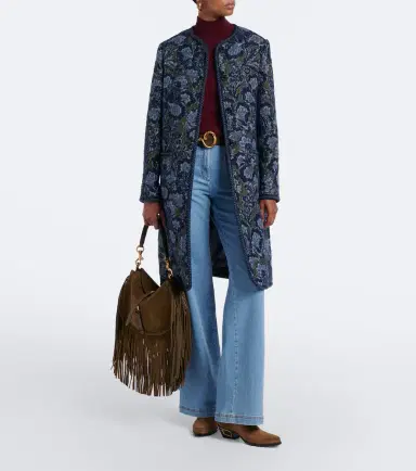 Etro Pony Medium suede shoulder bag | Thumbnail 6