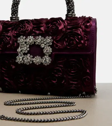 Roger Vivier Jewel Efflorescence Mini top-handle bag | Thumbnail 2 Roger Vivier Jewel Efflorescence Mini top-handle bag | Thumbnail 2