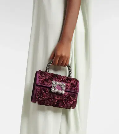 Roger Vivier Jewel Efflorescence Mini top-handle bag | Thumbnail 6 Roger Vivier Jewel Efflorescence Mini top-handle bag | Thumbnail 6