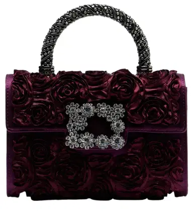 Roger Vivier Jewel Efflorescence Mini top-handle bag | Thumbnail 1 Roger Vivier Jewel Efflorescence Mini top-handle bag | Thumbnail 1