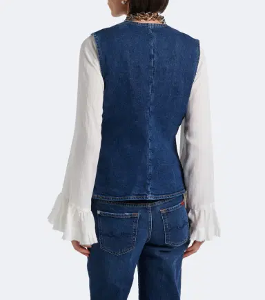 7 For All Mankind Lady denim vest | Thumbnail 5