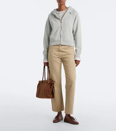 Prada Cotton jersey hoodie | Thumbnail 4 Prada Cotton jersey hoodie | Thumbnail 4