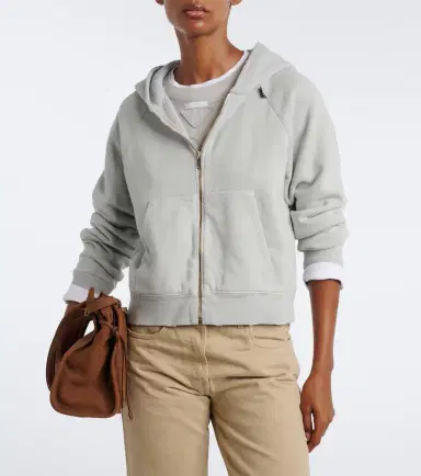 Prada Cotton jersey hoodie | Thumbnail 5 Prada Cotton jersey hoodie | Thumbnail 5