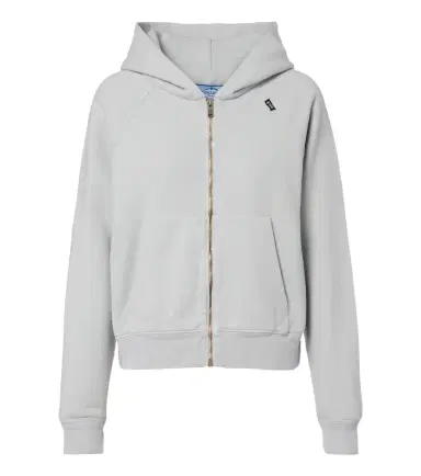 Prada Cotton jersey hoodie | Thumbnail 1 Prada Cotton jersey hoodie | Thumbnail 1