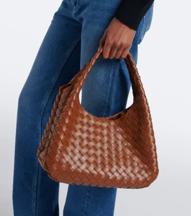 Bottega Veneta Campana Medium leather shoulder bag | Thumbnail 5