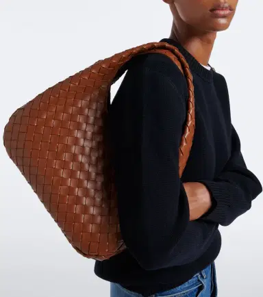 Bottega Veneta Campana Medium leather shoulder bag | Thumbnail 6