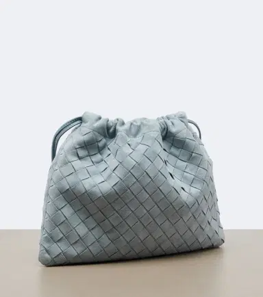 Bottega Veneta Dustbag Intrecciato Small suede pouch | Thumbnail 4