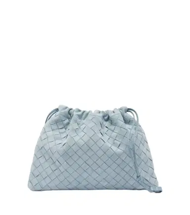 Bottega Veneta Dustbag Intrecciato Small suede pouch | Thumbnail 1