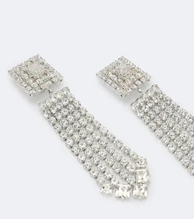 Magda Butrym Crystal-embellished drop earrings | Thumbnail 2 Magda Butrym Crystal-embellished drop earrings | Thumbnail 2