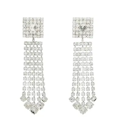 Magda Butrym Crystal-embellished drop earrings | Thumbnail 1 Magda Butrym Crystal-embellished drop earrings | Thumbnail 1