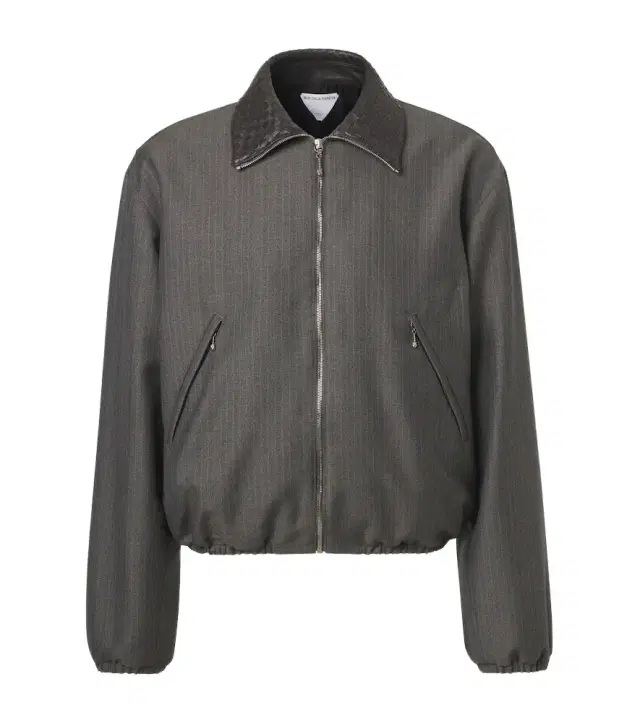 Intrecciato wool and mohair blouson jacket