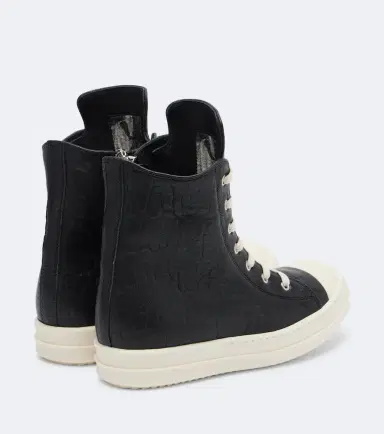Rick Owens Leather high-top sneakers | Thumbnail 4 Rick Owens Leather high-top sneakers | Thumbnail 4
