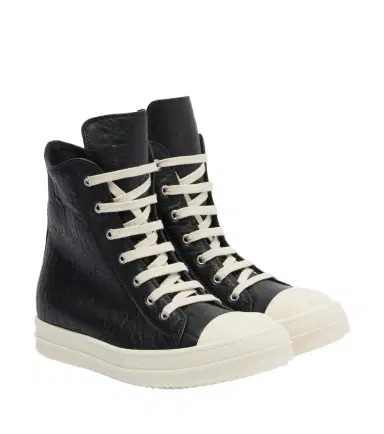 Rick Owens Leather high-top sneakers | Thumbnail 1 Rick Owens Leather high-top sneakers | Thumbnail 1