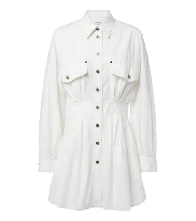 Versace Denim shirt dress