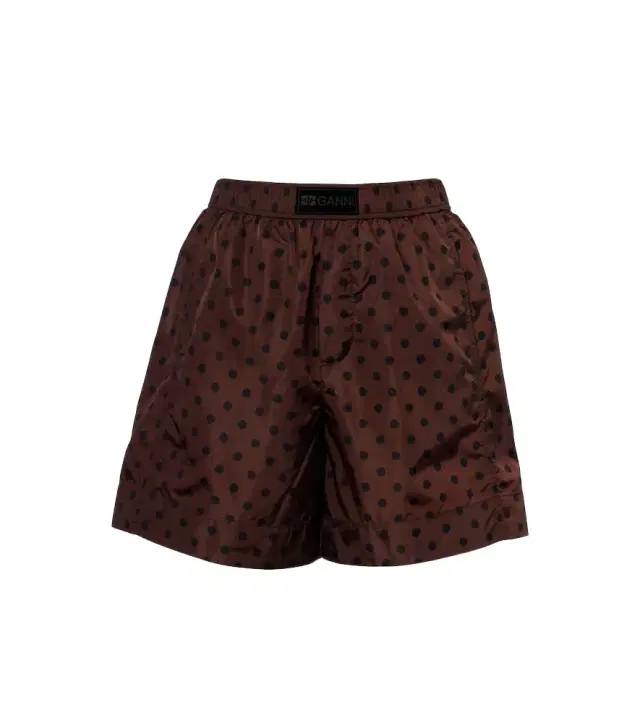Ganni Polka-dot shorts
