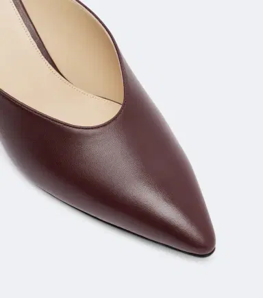 Le Monde Béryl Le Monde Béryl Petra leather mules | Thumbnail 2