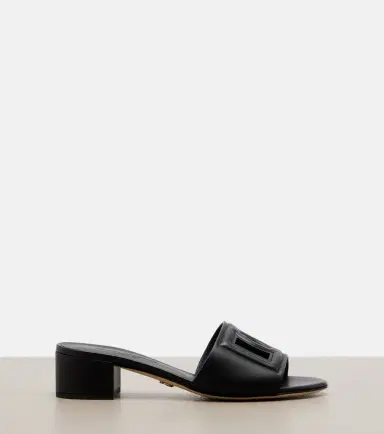 Dolce & Gabbana DG leather mules | Thumbnail 4