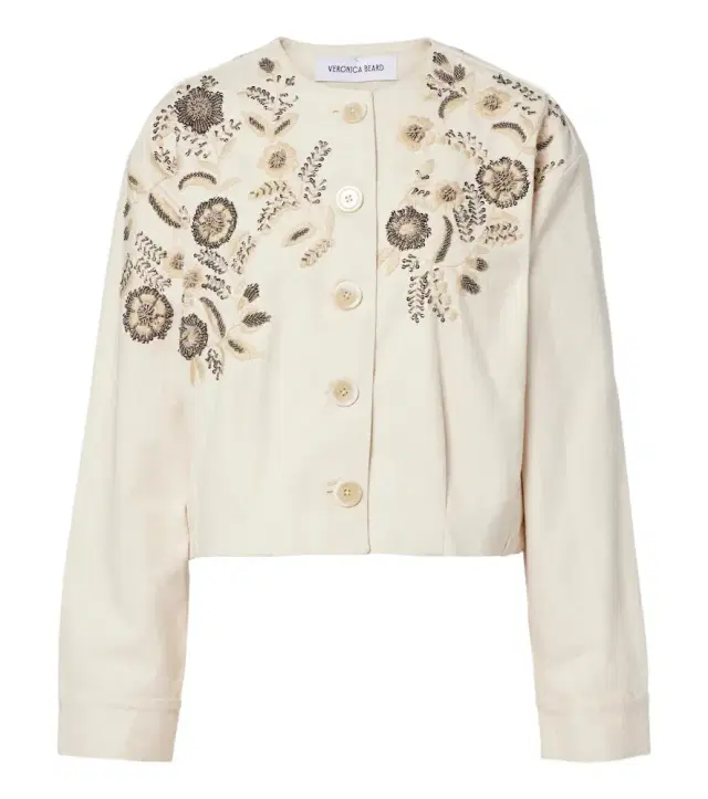 Emeren embroidered cotton jacket