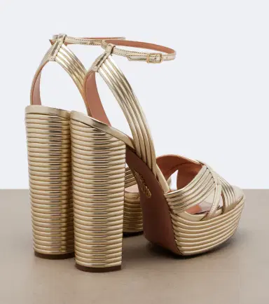Aquazzura Sundance leather platform sandals | Thumbnail 3 Aquazzura Sundance leather platform sandals | Thumbnail 3