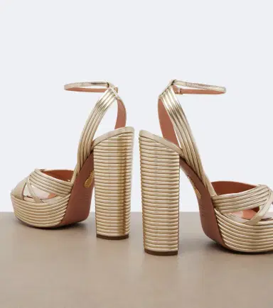 Aquazzura Sundance leather platform sandals | Thumbnail 4 Aquazzura Sundance leather platform sandals | Thumbnail 4