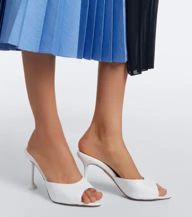 Aquazzura Bisous leather mules | Thumbnail 5 Aquazzura Bisous leather mules | Thumbnail 5