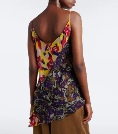 Dries Van Noten Printed asymmetric top | Thumbnail 5