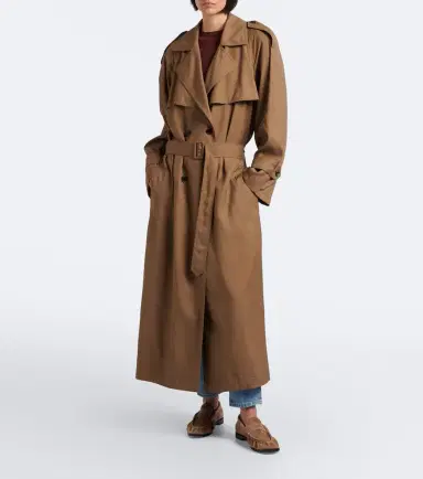 Saint Laurent Oversized double-breasted trench coat | Thumbnail 5 Saint Laurent Oversized double-breasted trench coat | Thumbnail 5