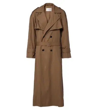 Saint Laurent Oversized double-breasted trench coat | Thumbnail 1 Saint Laurent Oversized double-breasted trench coat | Thumbnail 1