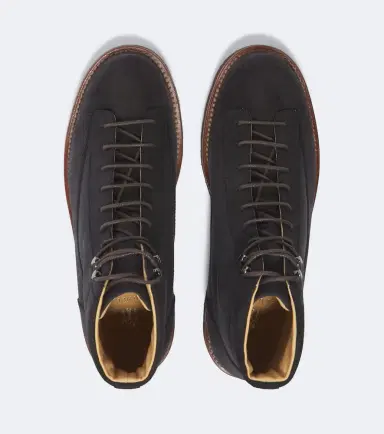 Brunello Cucinelli Suede-trimmed lace-up boots | Thumbnail 5 Brunello Cucinelli Suede-trimmed lace-up boots | Thumbnail 5