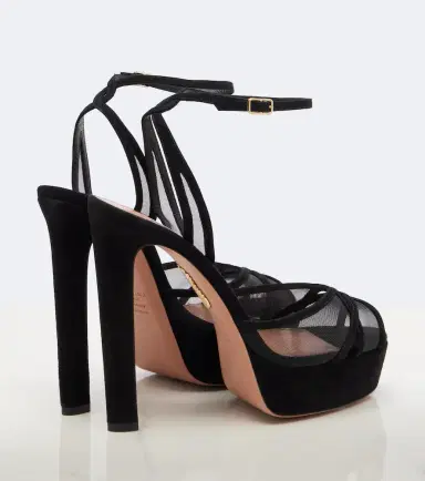 Aquazzura Shear suede platform sandals | Thumbnail 2 Aquazzura Shear suede platform sandals | Thumbnail 2