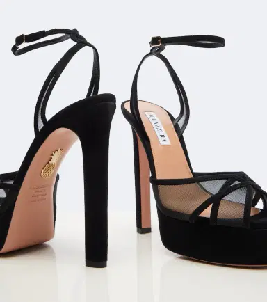 Aquazzura Shear suede platform sandals | Thumbnail 4 Aquazzura Shear suede platform sandals | Thumbnail 4